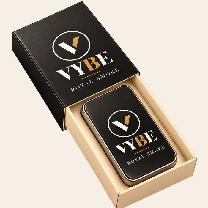 VYBE No. 06 Royal Smoke — perfumy w kostce w pudełku